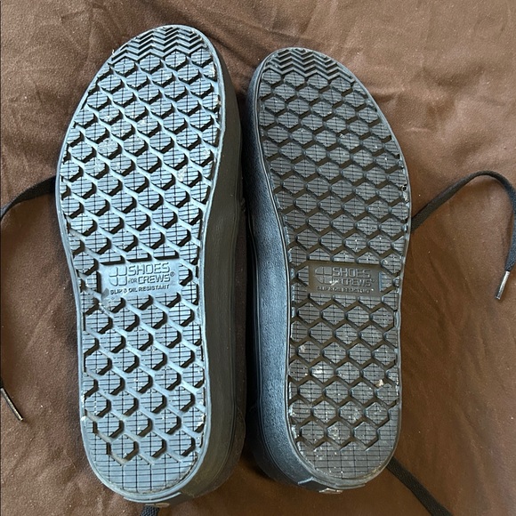 Shoes for Crews black canvas shoes restaurant wear - Picture 5 of 5